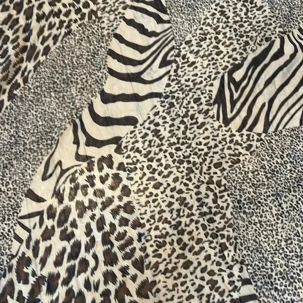 Animal print scarf/shawl